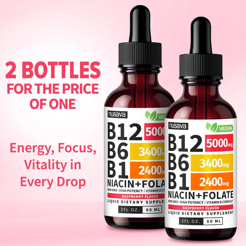 Max Potency B12 Liquid Drops - Image 1