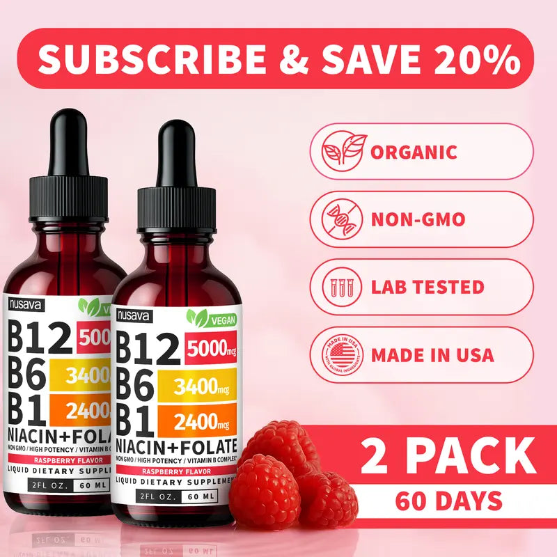 Max Potency B12 Liquid Drops - Image 2